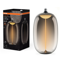 Osram LED lamp E27 | Globe G200 | Vintage 1906 | Filament | Smoke | 1800K | Dimbaar | 12W (28W)  LOS01749