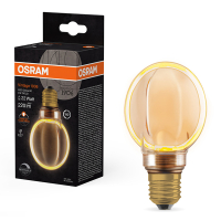 Osram LED lamp E27 | Globe G80 | Vintage 1906 | Filament | Goud | 1800K | Dimbaar | 4W (22W)  LOS01757