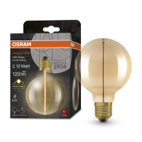 Osram LED lamp E27 | Globe G95 | Vintage 1906 Magnetic | 2700K | Goud | 2.2W (12W)  LOS00535