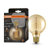 Osram LED lamp E27 | Globe G95 | Vintage 1906 Spiral | Goud | 2200K | Dimbaar | 7W (48W)