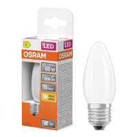 Osram LED lamp E27 | Kaars B35 | Mat | 2700K | 5.5W (60W)  LOS01207