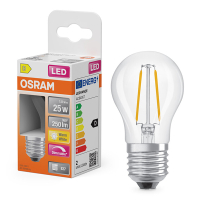Osram LED lamp E27 | Kogel P45 | Filament | Helder | 2700K | Dimbaar | 1.8W (25W) LOS01867