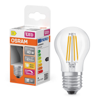 Osram LED lamp E27 | Kogel P45 | Filament | Helder | 2700K | Dimbaar | 3.4W (40W) LOS01871