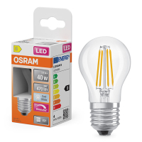 Osram LED lamp E27 | Kogel P45 | Filament | Helder | 4000K | Dimbaar | 3.4W (40W) LOS02158