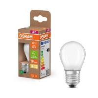 Osram LED lamp E27 | Kogel P45 | Ultra Efficient | Mat | 2700K | 2.2W (40W) LOS00940