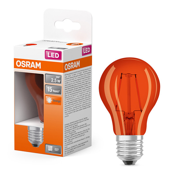 Osram LED lamp E27 | Peer A60 | Filament | 1500K | 2.5W (17W) LOS01681 - 1