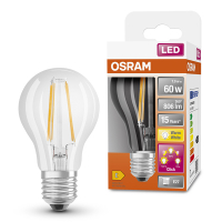 Osram LED lamp E27 | Peer A60 | Filament | Helder | 2700K | 3-staps dimbaar | 7W (60W)  LOS01647