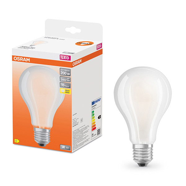 Osram LED lamp E27 | Peer A60 | Mat | 2700K | 24W (200W)  LOS00112 - 1