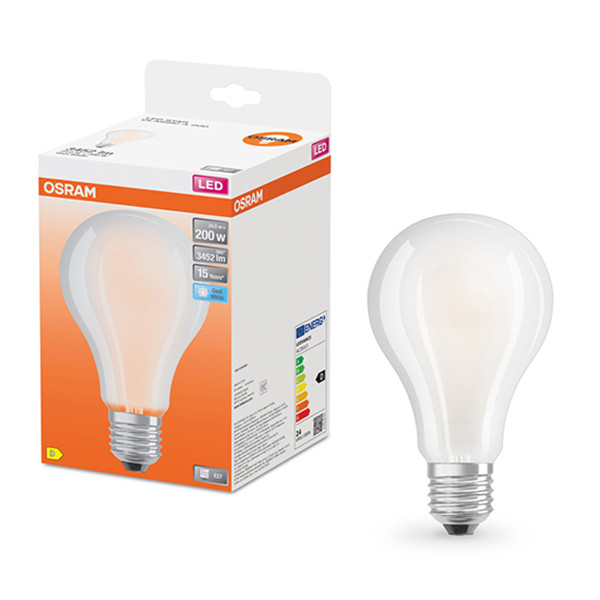 Osram LED lamp E27 | Peer A60 | Mat | 4000K | 24W (200W)  LOS00114 - 1