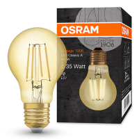 Osram LED lamp E27 | Peer A60 | Vintage 1906 | Filament | Goud | 2400K | 4W (35W)  LOS01465