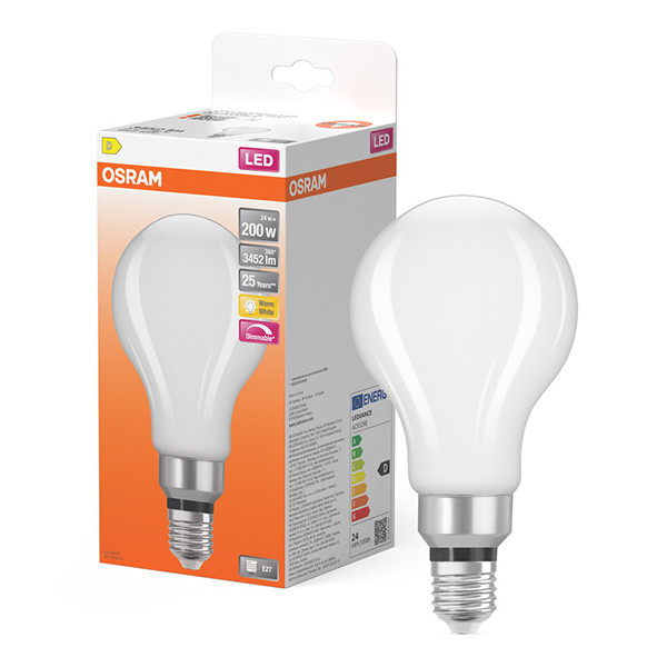 Osram LED lamp E27 | Peer A95 | Mat | 2700K | Dimbaar | 24W (200W) LOS02383 - 1