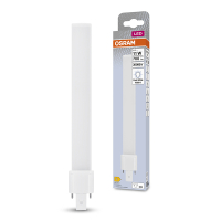 Osram LED lamp G23 | PL-S | Mat | 4000K | 6W (11W)  LOS01611
