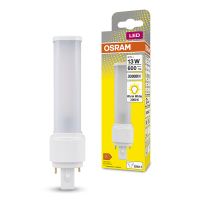 Osram LED lamp G24d-1 | PL-C | Mat | 3000K | 600 lumen | 6W (13W)  LOS01565