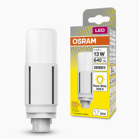 Osram LED lamp G24d-1 | PL-C | Mat | 3000K | 640 lumen | 5.5W (13W)  LOS01577