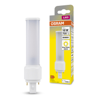 Osram LED lamp G24d-2 | PL-C | Mat | 3000K | 700 lumen | 7W (18W)  LOS01569