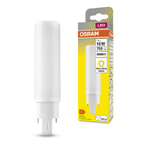 Osram LED lamp G24q-2 | PL-C | Mat | 3000K | 700 lumen | 7W (18W)  LOS01593