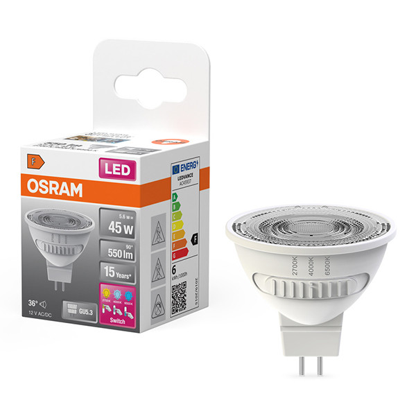Osram LED lamp GU5.3 | MR16 | 2700-4000K-6500K | 5.6W (45W) LOS01129 - 1