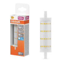 Osram LED lamp R7s | Staaflamp | 118mm | Helder | 6500K | 13W (100W)  LOS01397