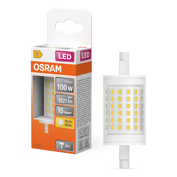 Osram LED lamp R7s | Staaflamp | 78 mm | 2700K | SMD | 11.5W (100W) LOS02517 - 1