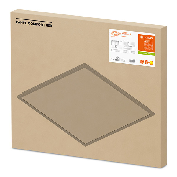 Osram LED paneel 60x60cm | 3000K (830) | UGR 19 | 3640 lumen | 28W LOS02255 - 2
