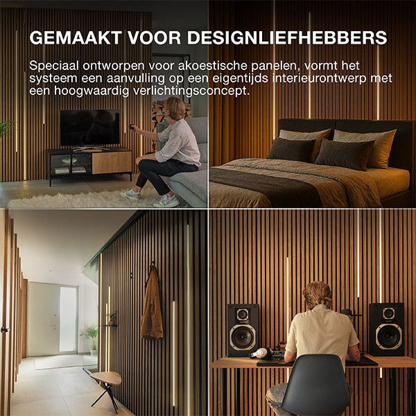 Osram Led strip voor Akoestische Panelen | Flex | 2.6 meter | 3000K | 10mm | Uitbreiding LOS01967 - 9