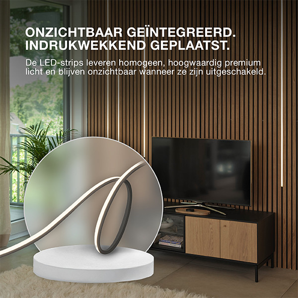 Osram Led strip voor Akoestische Panelen | Flex | 2.6 meter | 3000K | 13mm | Uitbreiding LOS01965 - 6