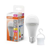 Osram Oplaadbare LED lamp E27 | Peer A60 | Mat | 2700K | 8W (60W)  LOS00764
