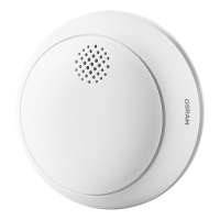 Osram Slimme Rookmelder | WiFi | Batterij Gevoed | 85 dB | Wit LOS02239