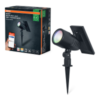 Osram Slimme solar Prikspot met sensor | Rond | RGB + 3000-6500K | IP44 | 0.6W LOS02093