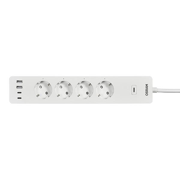 Osram Slimme stekkerdoos met energiemeter | WiFi | Wit | IP20 | NL LOS02221 - 2
