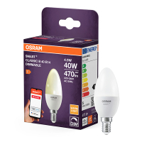 Osram Smart lamp E14 | Kaars B40 | Mat | 2700K | Zigbee | 4.9W (40W) LOS02370