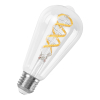 Osram Smart lamp E27 | Edison ST64 | Helder | RGB + 2700-6500K | Matter over WiFi | 4.8W (40W) LOS02350 - 2