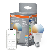 Osram Smart lamp E27 | Peer A60 | Mat | 2700-6500K | Matter over WiFi | 9.5W (75W) LOS02353
