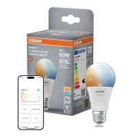 Osram Smart lamp E27 | Peer A60 | Mat | 2700-6500K | Matter over WiFi | 9W (60W) LOS02352