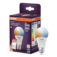 Osram Smart lamp E27 | Peer A60 | Mat | 2700-6500K | Zigbee | 9W (60W) LOS02368