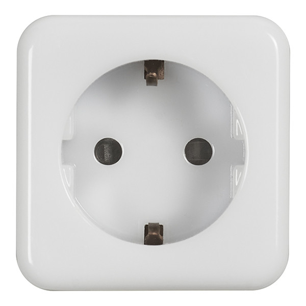 Osram Smart plug | inclusief energiemeter en nachtlamp | Max. 3680W | WiFi | IP20 | Wit (NL) LOS02220 - 2