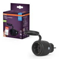 Osram Smart plug met energiemeter | Max. 3680W | Zigbee | IP44 | Zwart LOS01999