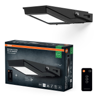 Osram Solar Breedstraler 10W | 4000K | 1200 lumen | IP65 | Zwart LOS02095