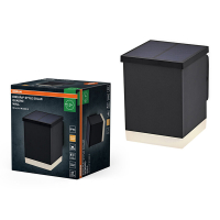 Osram Solar Wandlamp buiten | 3000K | IP44 | Grijs | 0.5W LOS02085
