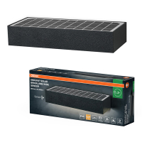 Osram Solar Wandlamp met sensor | Beweging & schemer | 3000K | IP65 | Grijs | 6W LOS02087