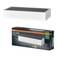 Osram Solar Wandlamp met sensor | Beweging & schemer | 3000K | IP65 | Wit | 6W LOS02088