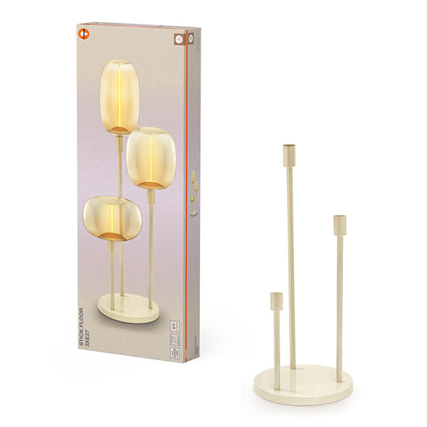 Osram Vloerlamp E27 | 78 cm | Beige LOS02113 - 1