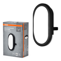 Osram Wandlamp buiten | 4000K | IP54 | 11W | Zwart LOS02060