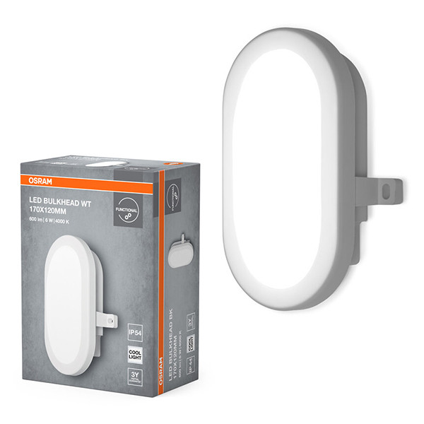 Osram Wandlamp buiten | 4000K | IP54 | 6W | Wit LOS02057 - 1