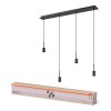 Osram hanglamp | Rechthoek | Geschikt voor E27 | 4 lampen | Donkergrijs LOS02659 - 1