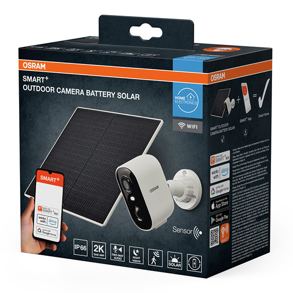 Osram slimme camera | 2K (Quad HD) | WiFi | Wit | IP66 LOS02245 - 2