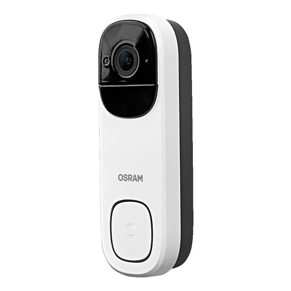 Osram slimme deurbel | 2K (Quad HD) | WiFi | Wit | IP66 LOS02246 - 1