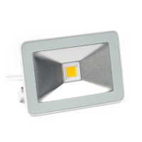 Perel platte design led schijnwerper warmwit wit (20W) LVE00528