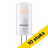 Aanbieding: 10x Philips G4 LED capsule | SMD | Mat | 3000K | 1W (10W) LPH03953