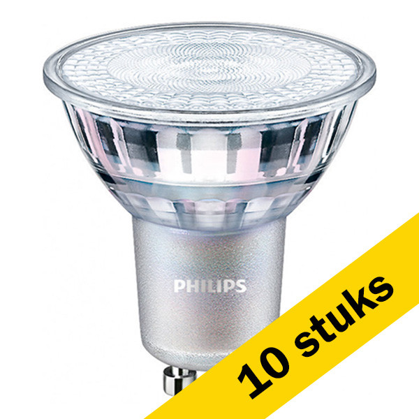 Philips Aanbieding: 10x Philips GU10 LED spot | MasterLED | 3000K | 60° | Dimbaar | 3.7W (35W)  LPH00746 - 1